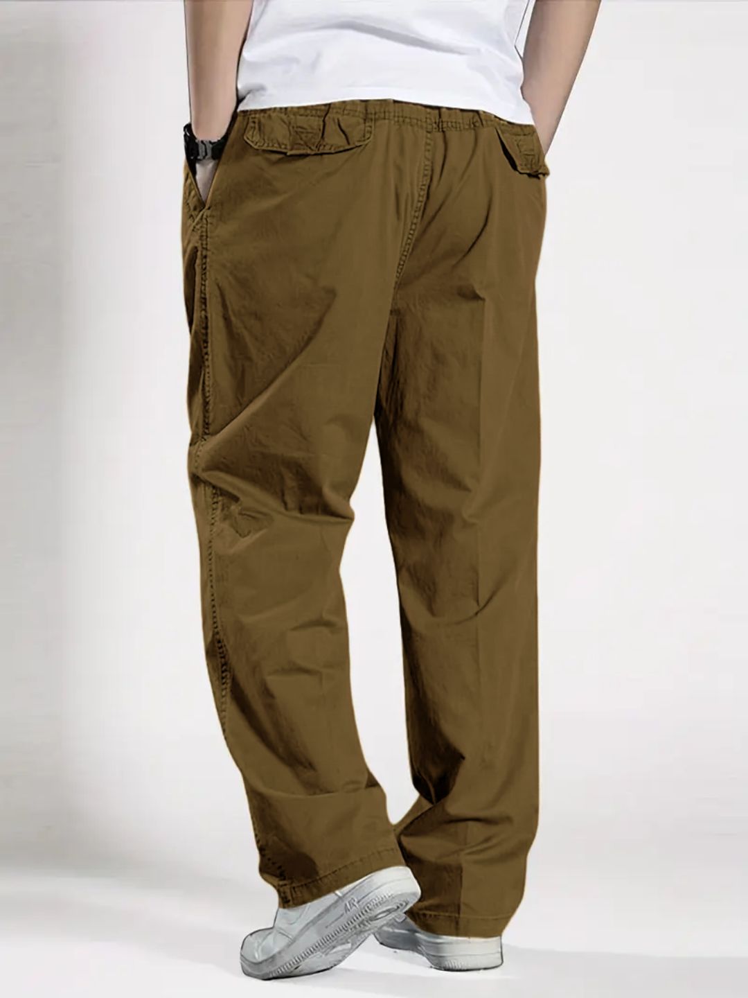 Men'S Classic Cotton Cargo Pants