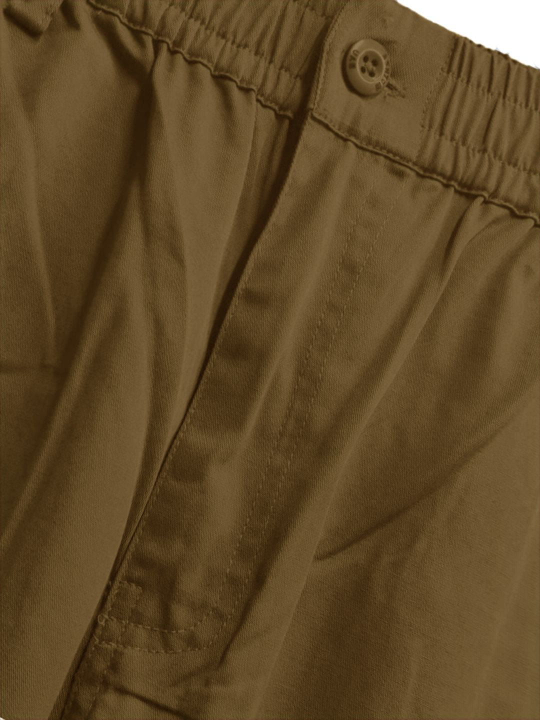 Premium Classic Cotton Trousers – Khaki