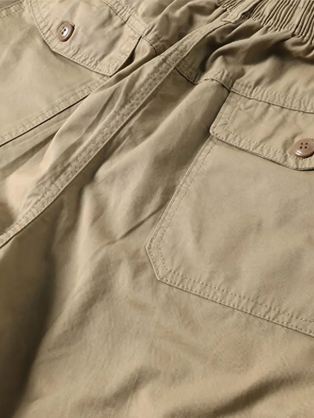 New Style Casual Long Trousers Multiple Pockets