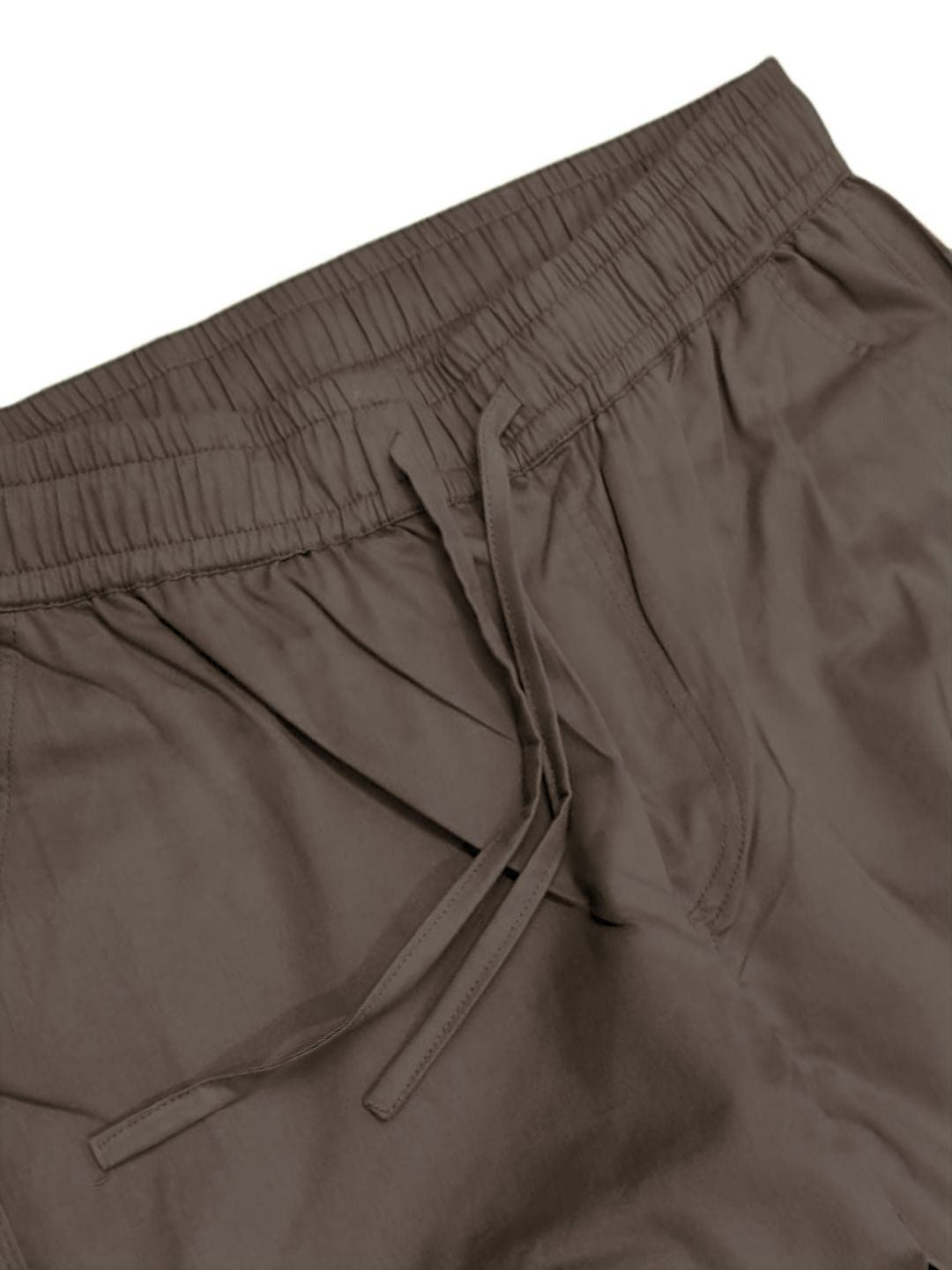 Men’s Regular Fit Cotton Cargo Pants - Coffee