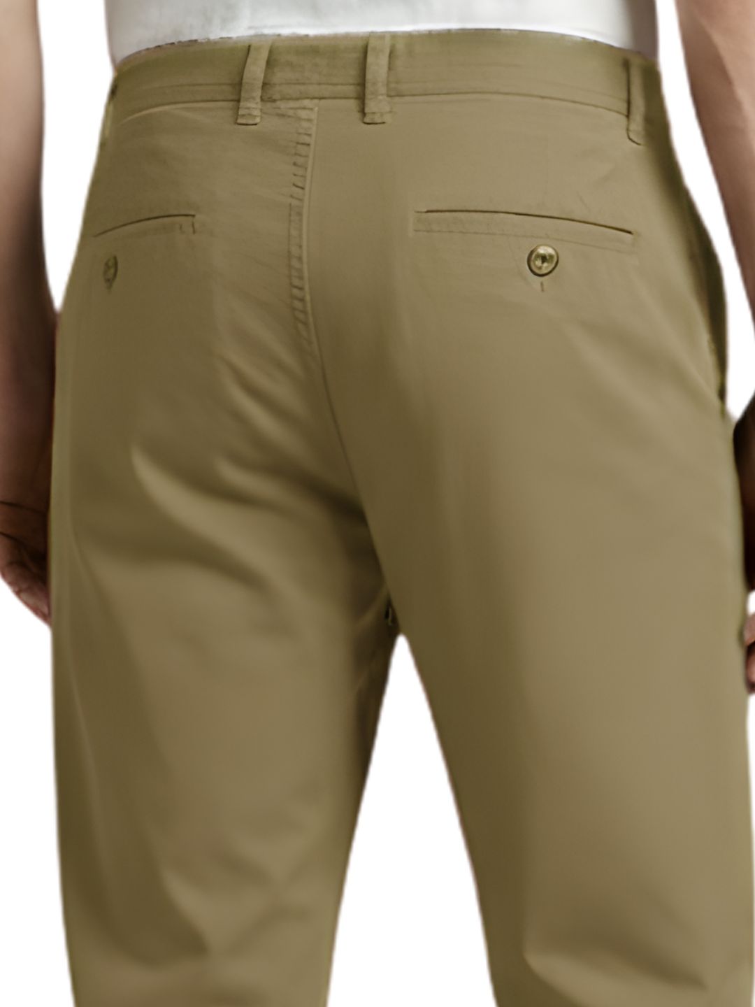 Men's Regular Fit Chino Trouser Pants