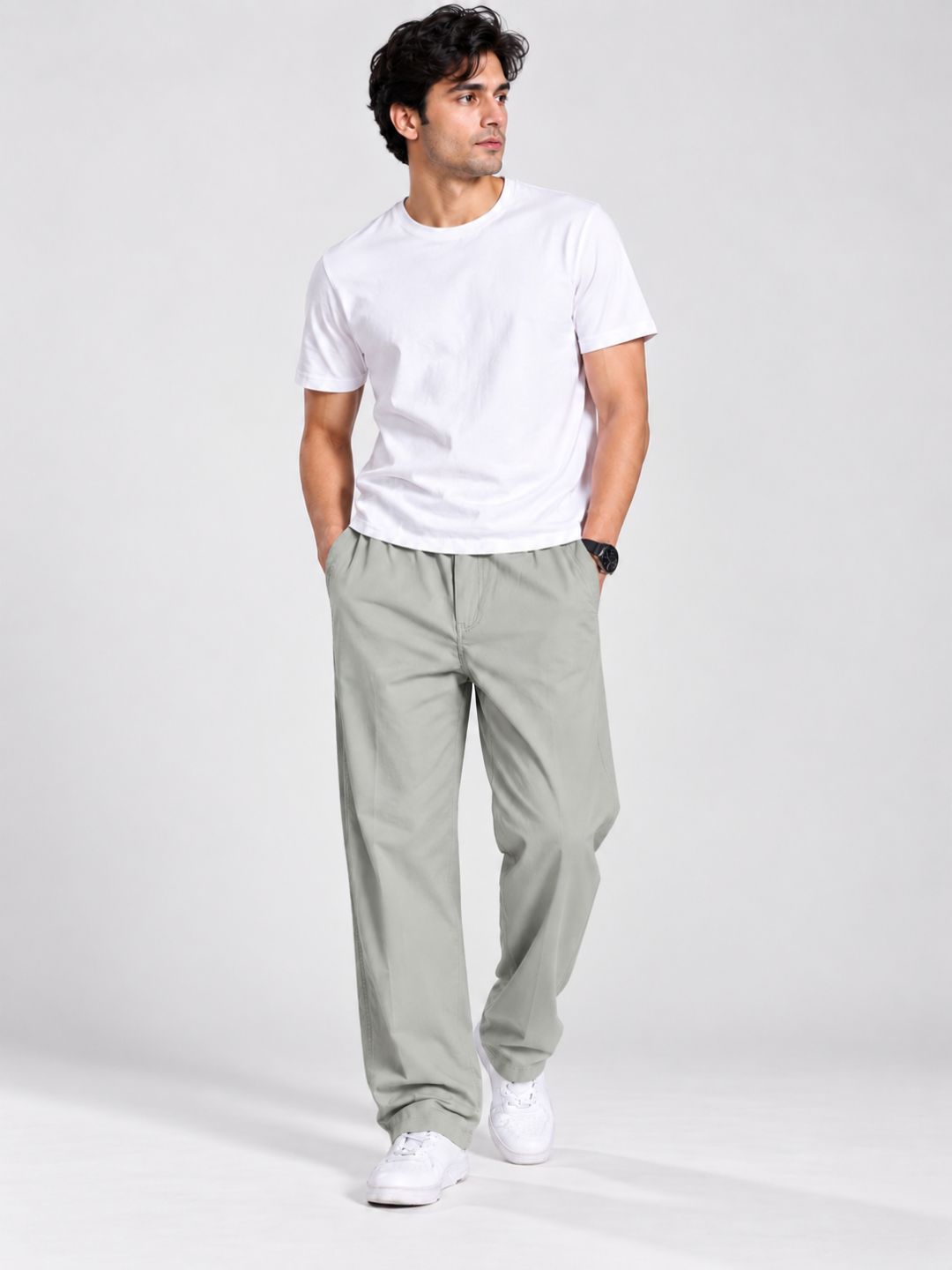 Premium Classic Cotton Trousers - L Pista