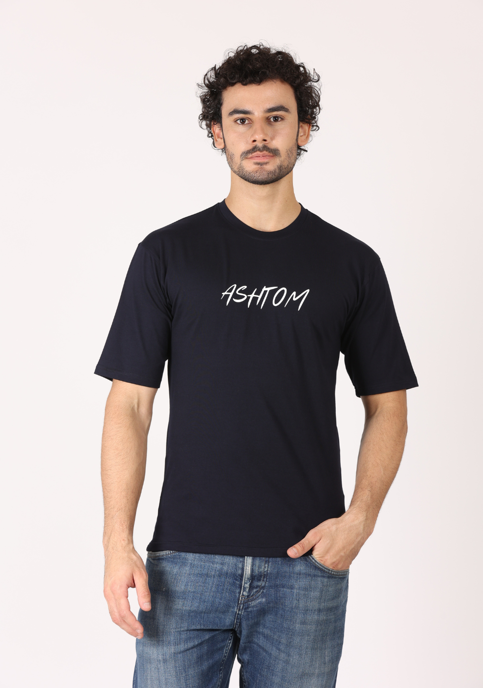 Men's Half-Sleeve Round Neck T-Shirts