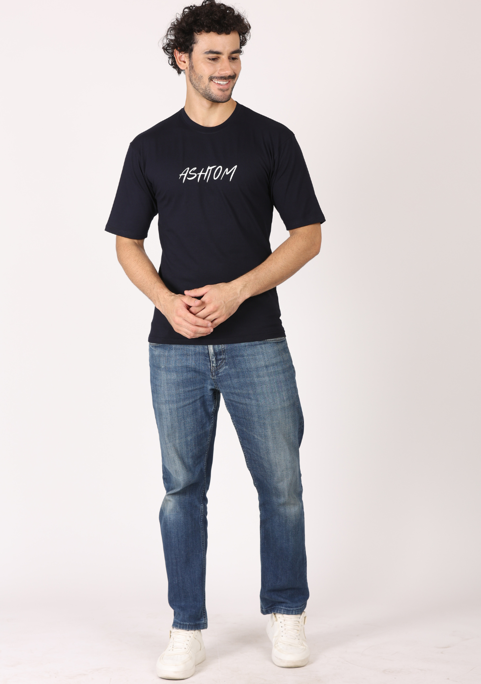 Men's Half-Sleeve Round Neck T-Shirts