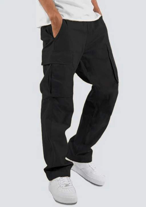 Men cargo pants with multiple pockets