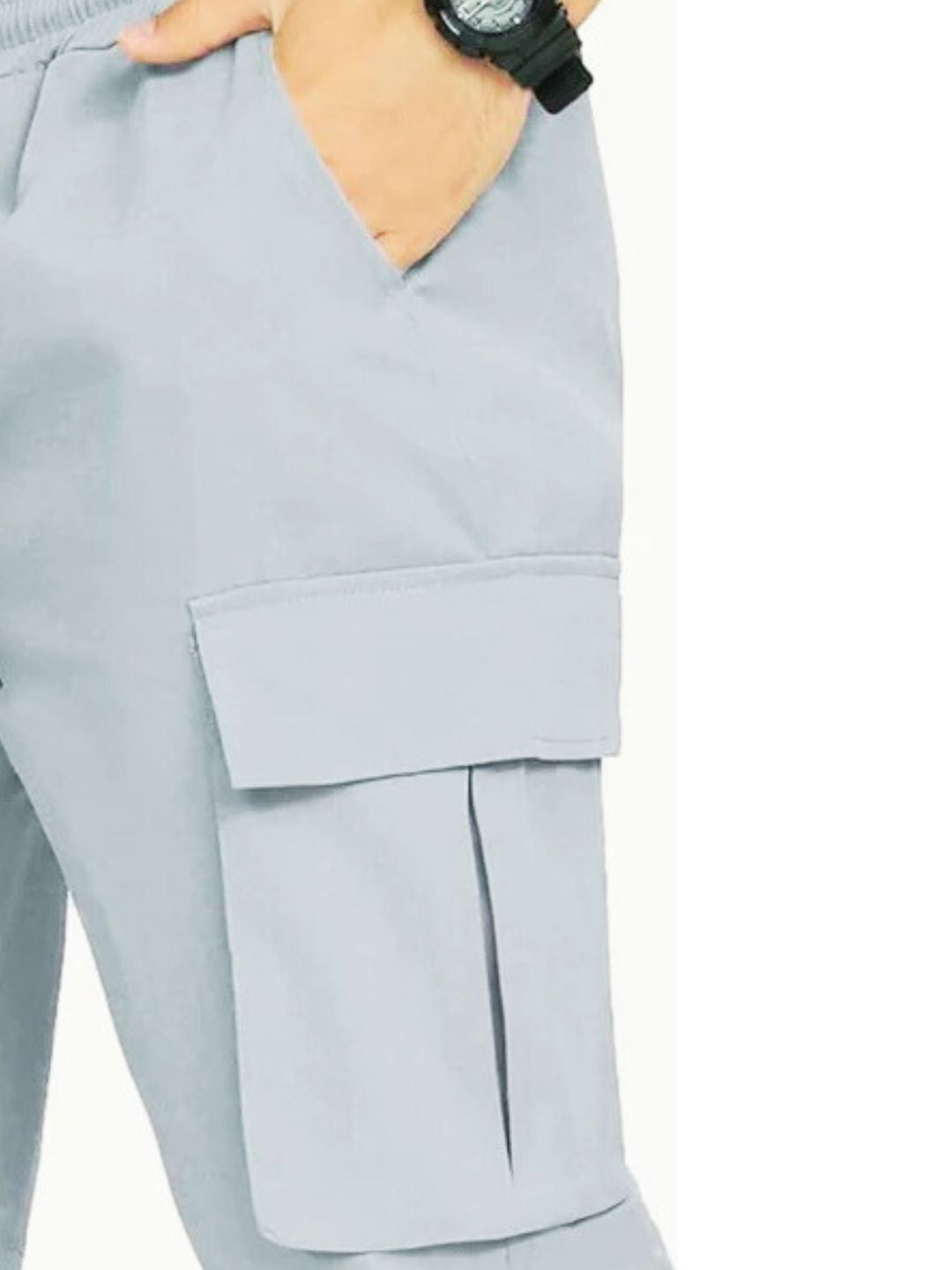 Men cargo pants with multiple pockets