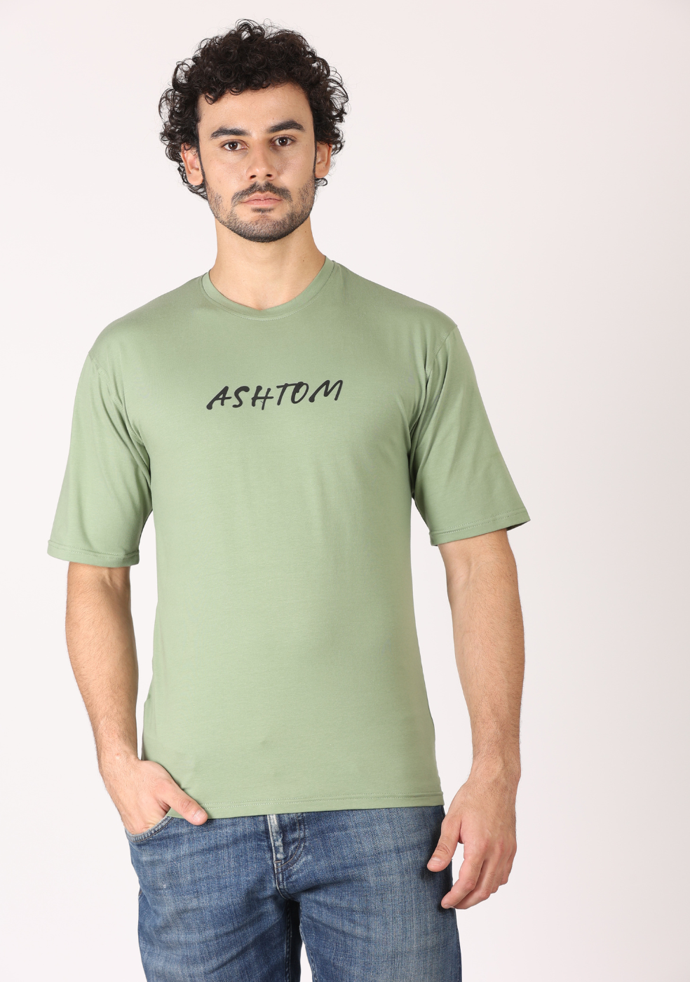 Men's Half-Sleeve Round Neck T-Shirts