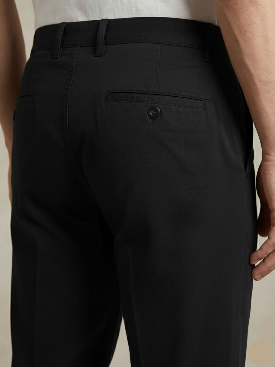 Men's Regular Fit Chino Trouser Pants