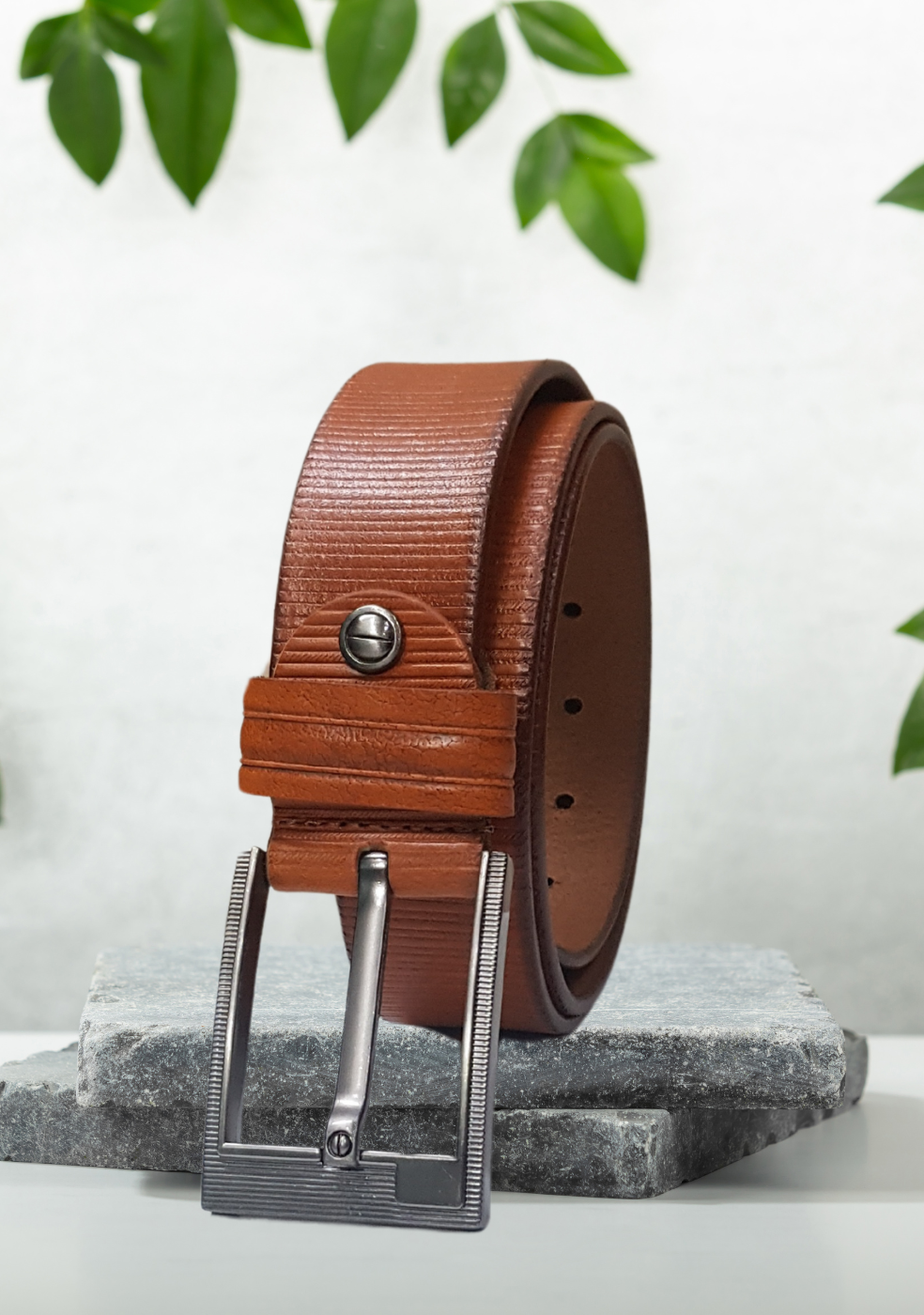 Growvid Men's Spanish Leather Belts