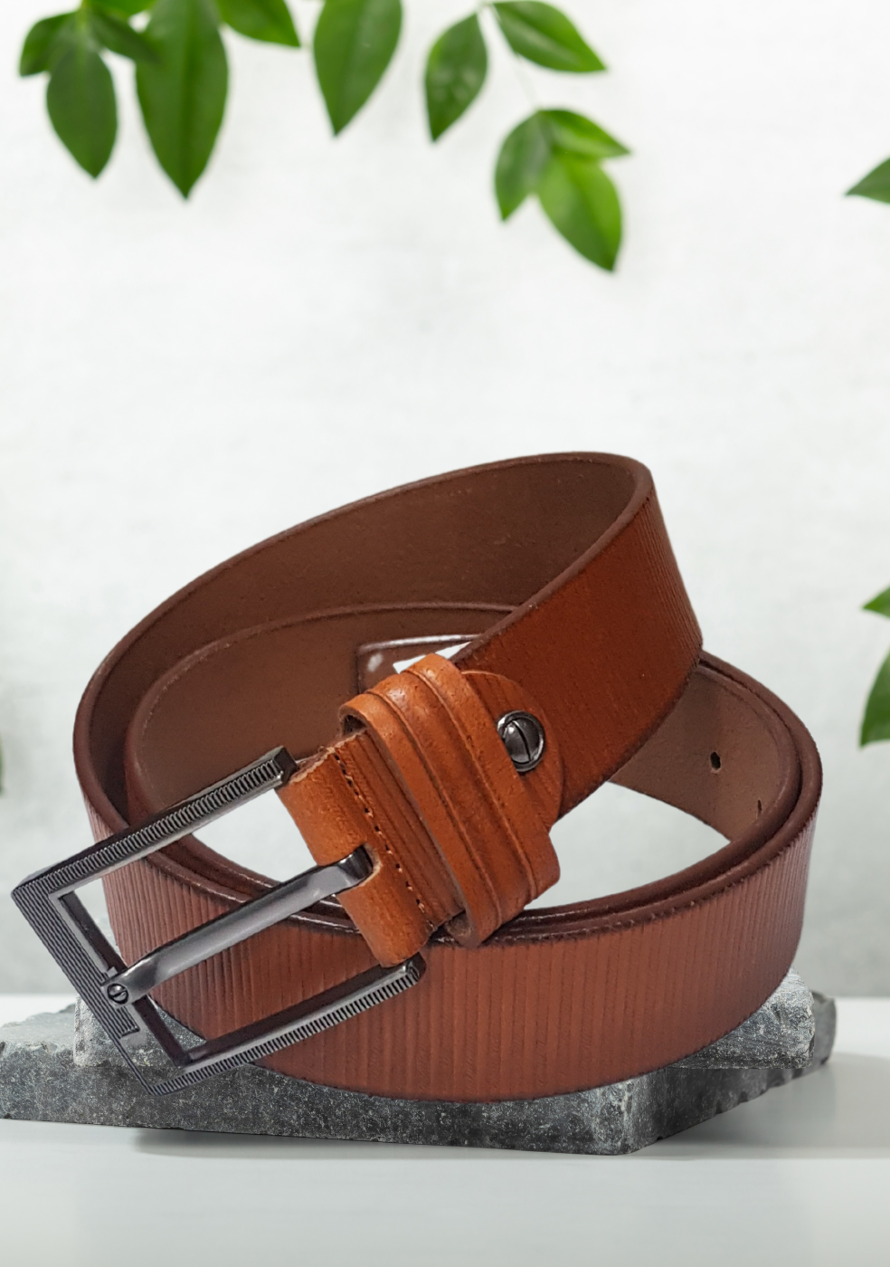 Growvid Men's Spanish Leather Belts