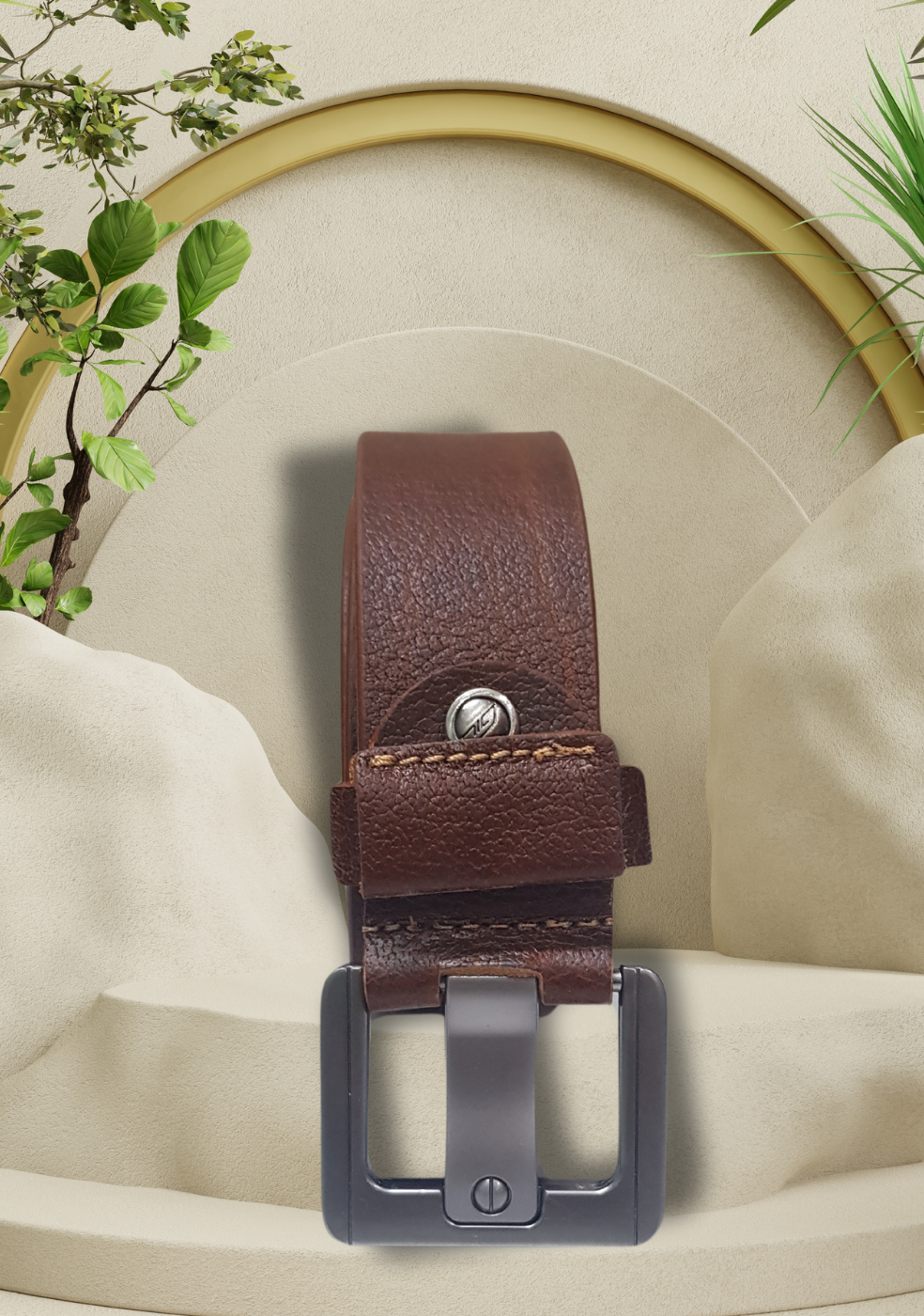 Growvid Men's Spanish Leather Belts