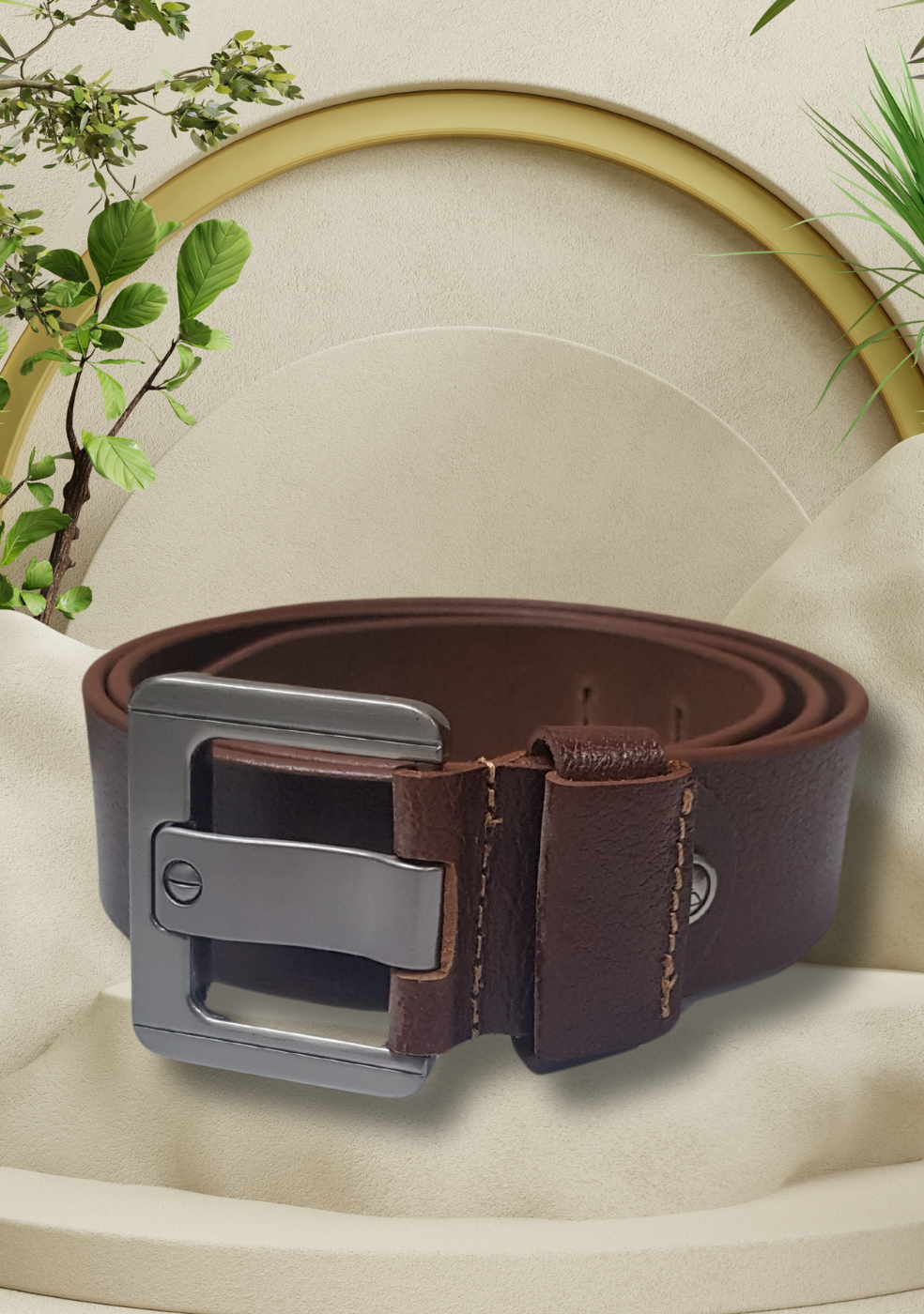 Growvid Men's Spanish Leather Belts