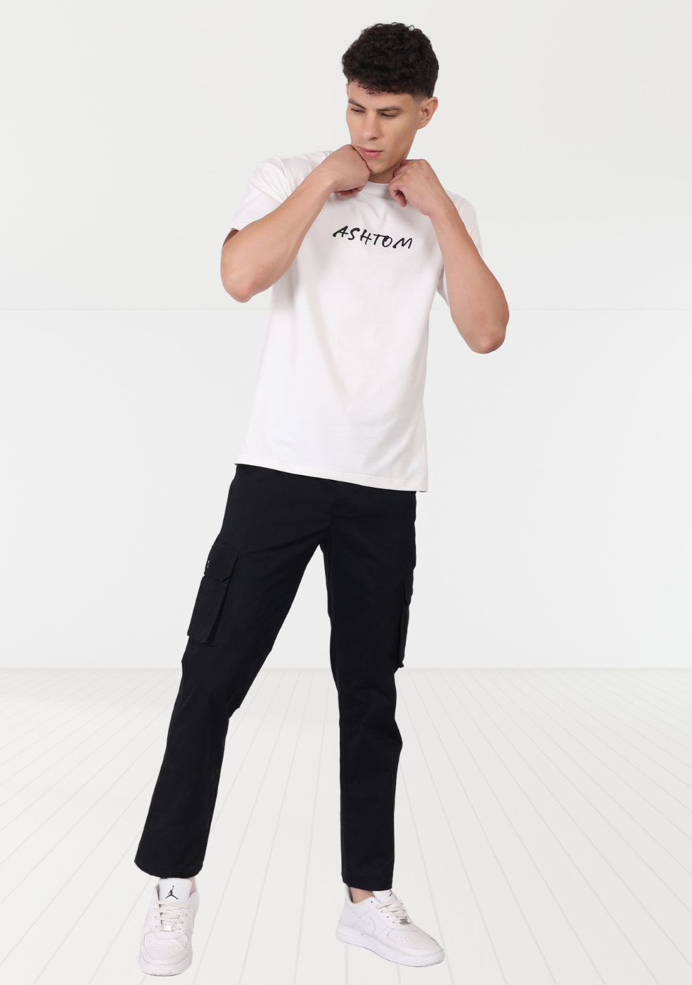 Cotton Regular Fit Cargo Pant For Men