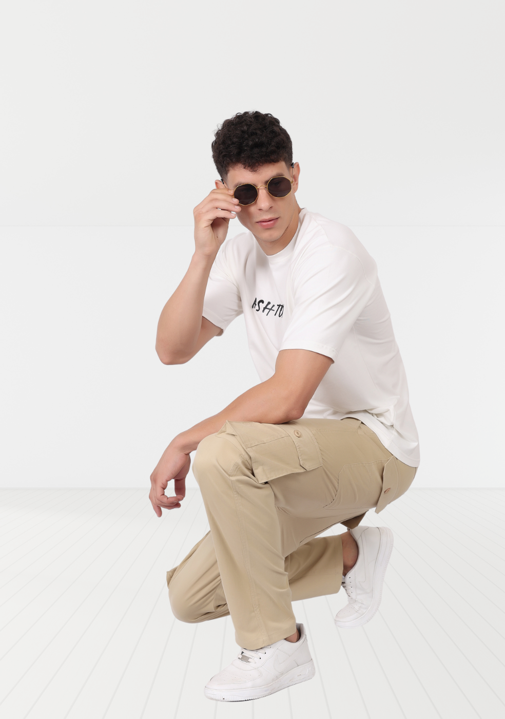 Cotton Regular Fit Cargo Pant For Men