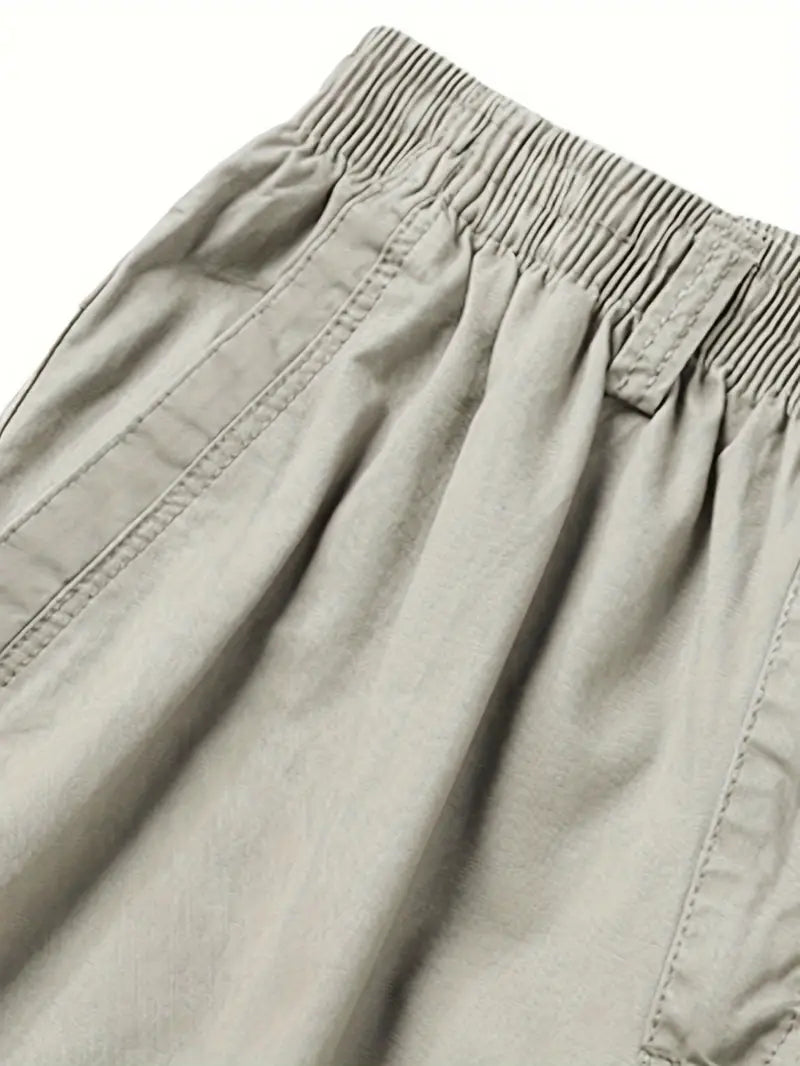 Men'S Classic Cotton Cargo Pants