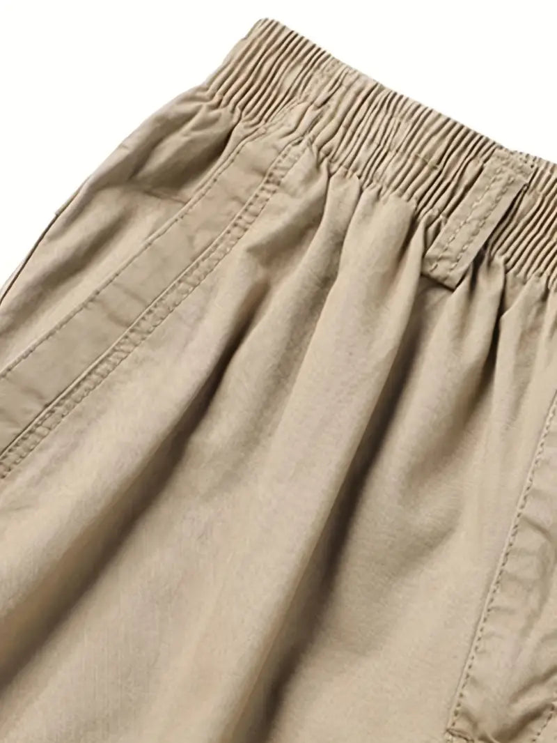 Men'S Classic Cotton Cargo Pants
