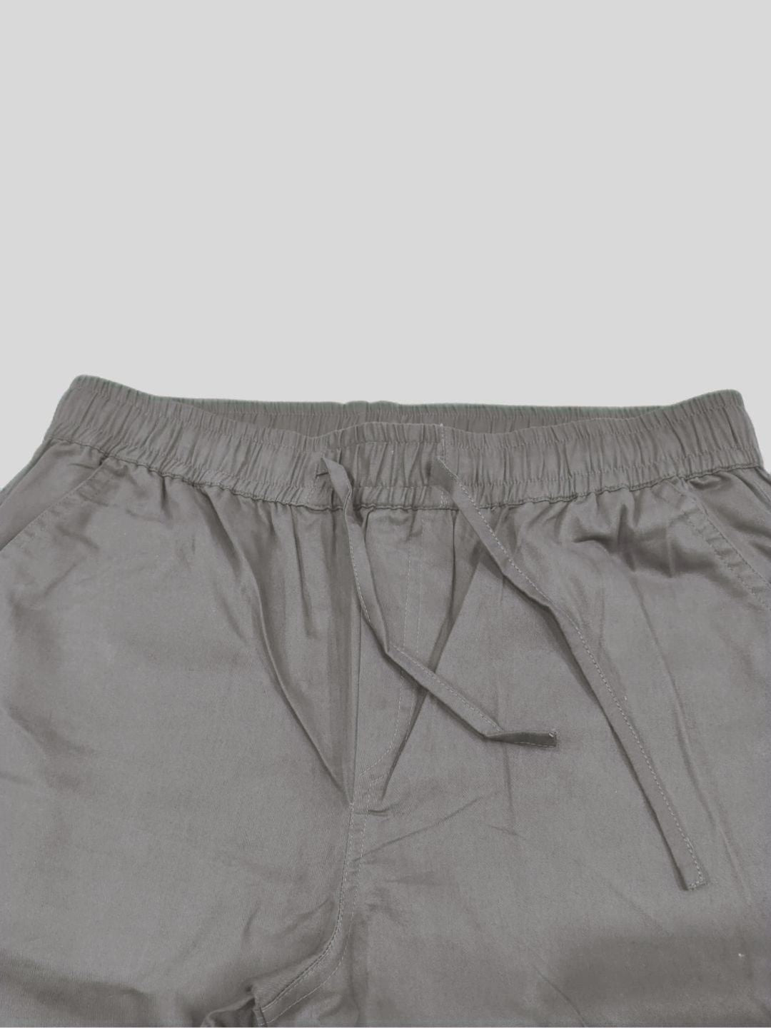 Men’s Regular Fit Cotton Cargo Pants - MGray