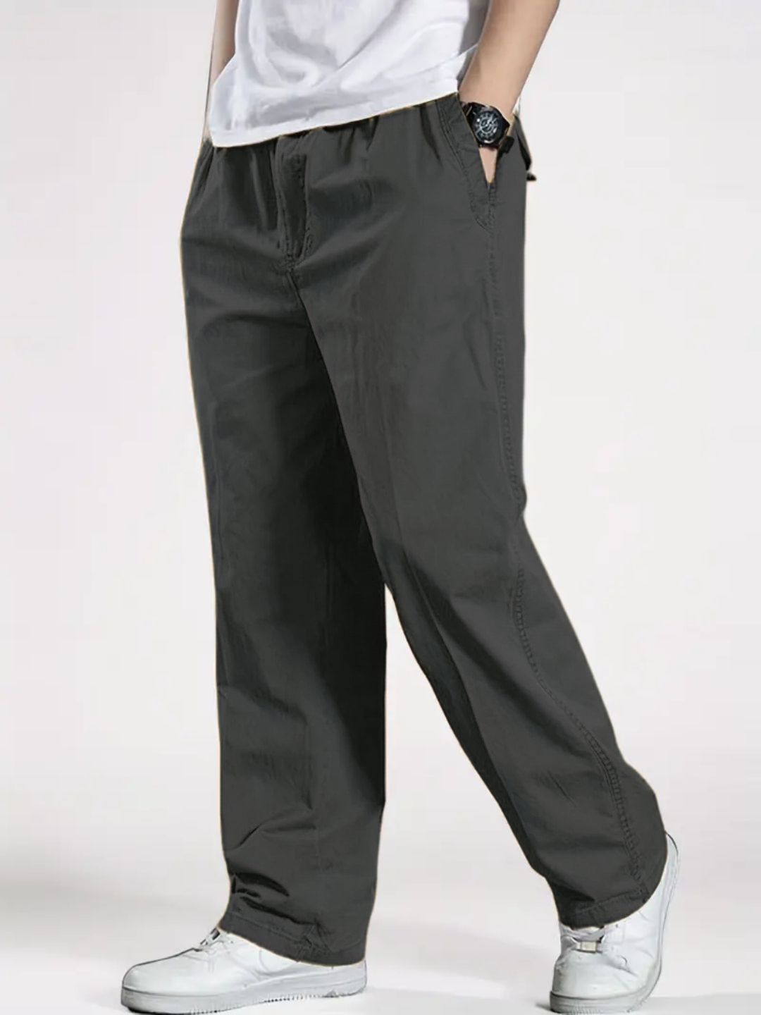 Men's Classic Cotton Cargo Pants