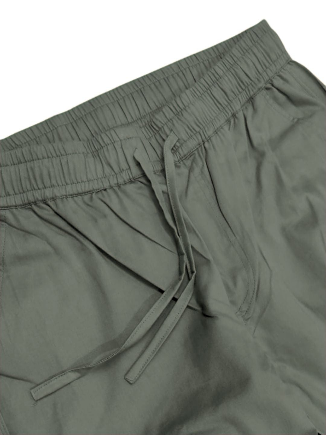 Men’s Regular Fit Cotton Cargo Pants - Olive