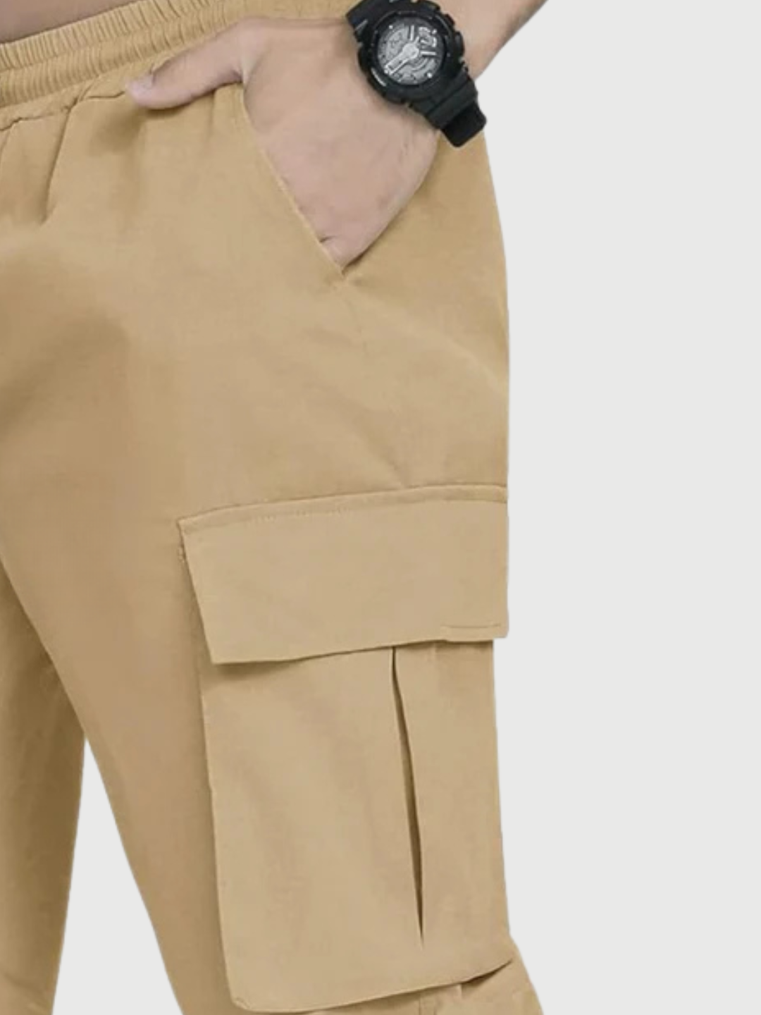 Men cargo pants with multiple pockets