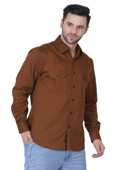 Double Pocket Shirts For Men - ASHTOM