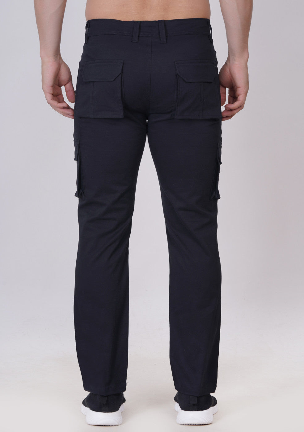 Men Regular fit Cargo Pant With Front Pocket - ASHTOM