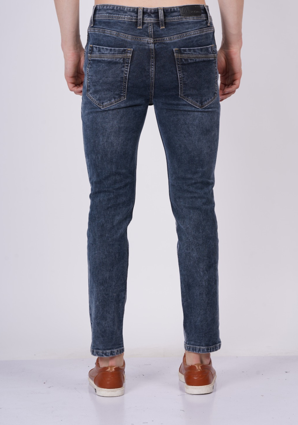 Men's Gray Denim Jeans