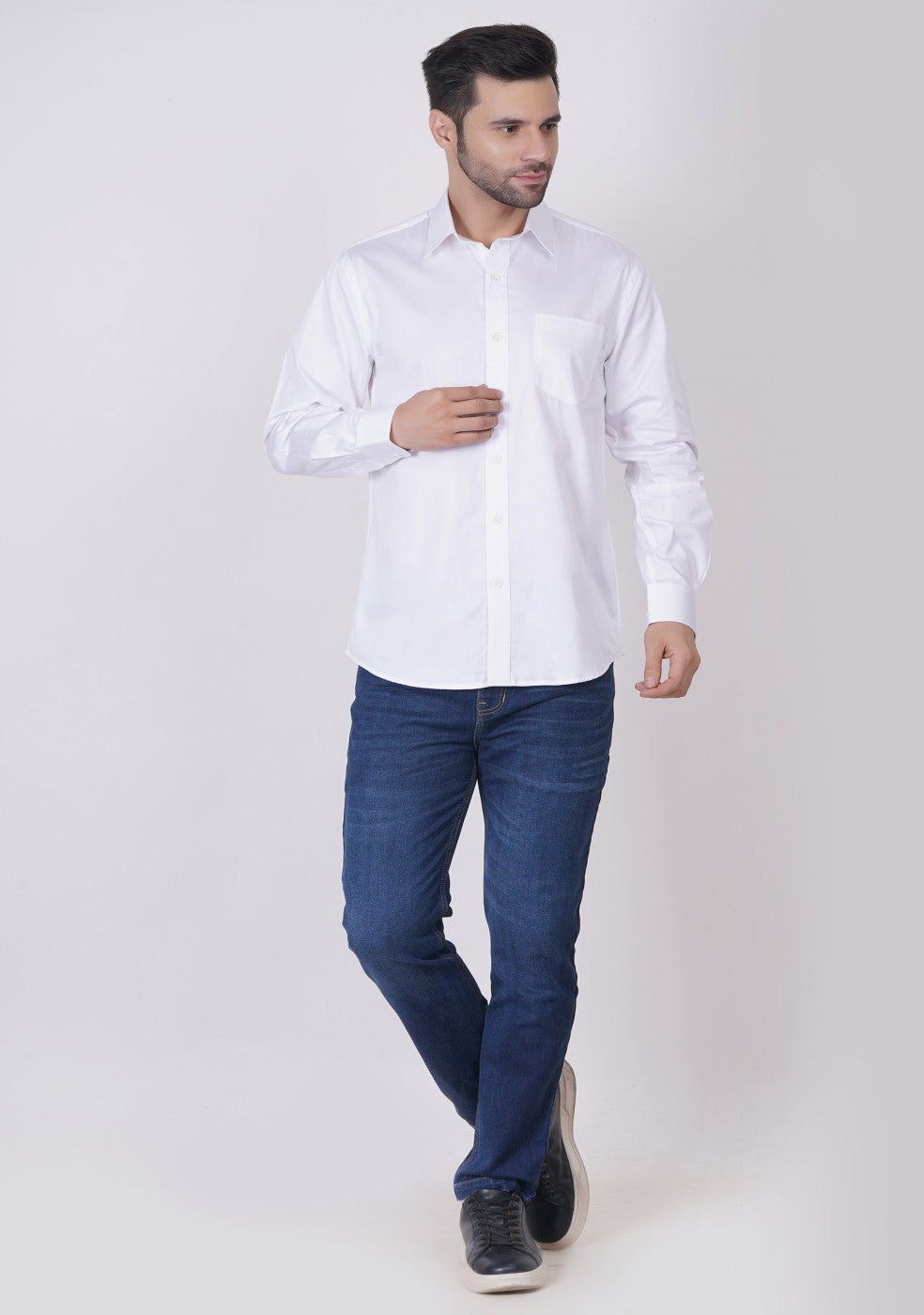 Men Formal Shirt Premium Cotton - ASHTOM