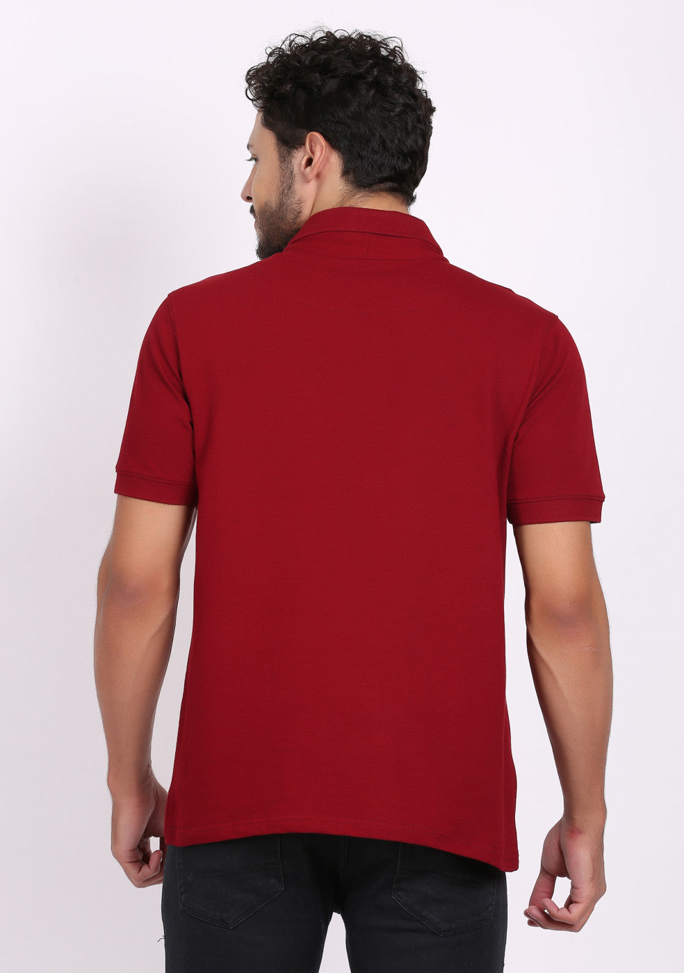 Regular Fit Polo T Shirt For Men - ASHTOM