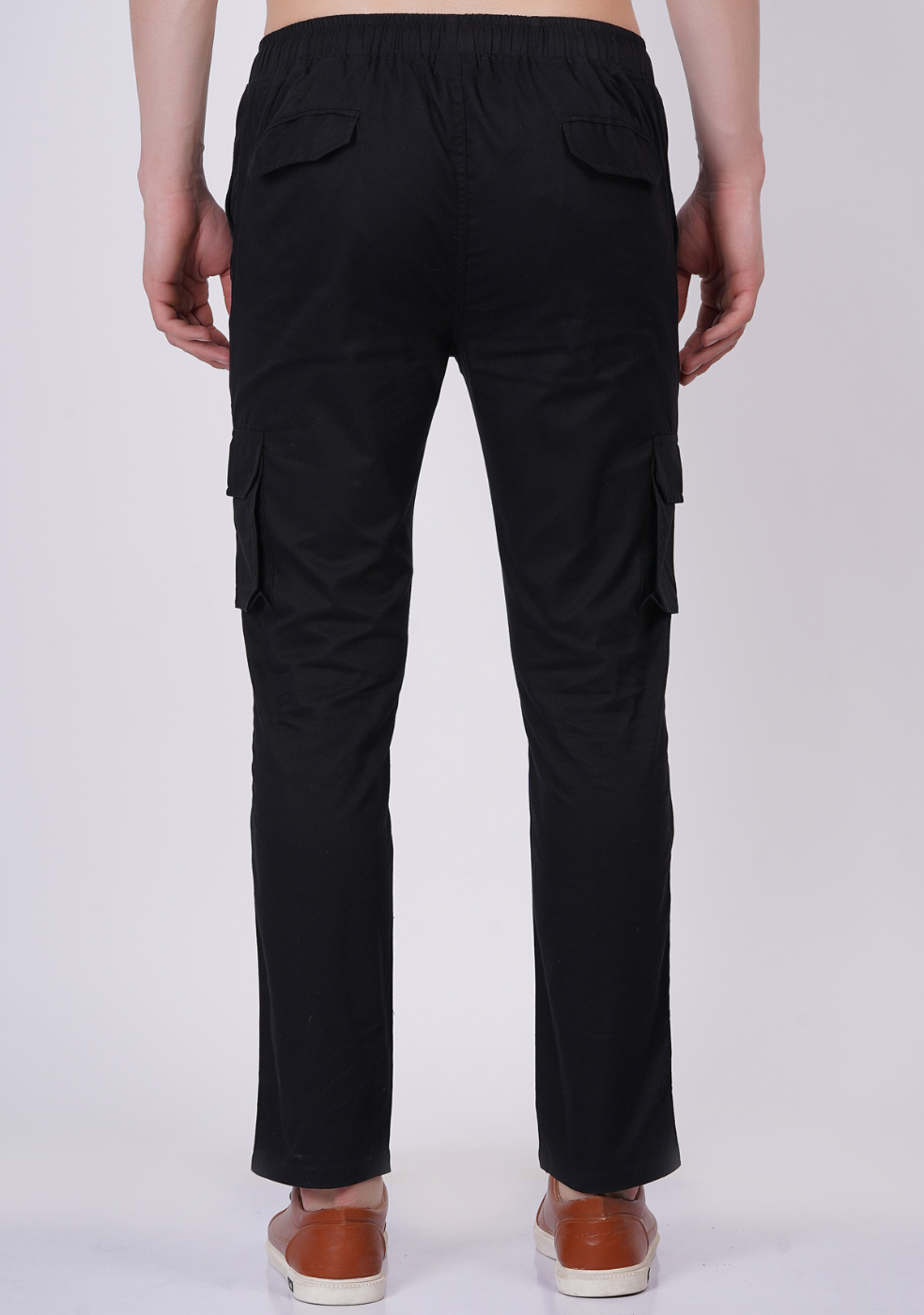 Mid-Rise Men Cargo Pant Six Pockets
