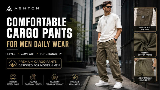 Comfortable Cargo Pants for Men Daily Wear: The Perfect Blend of Style, Comfort &amp; Functionality
