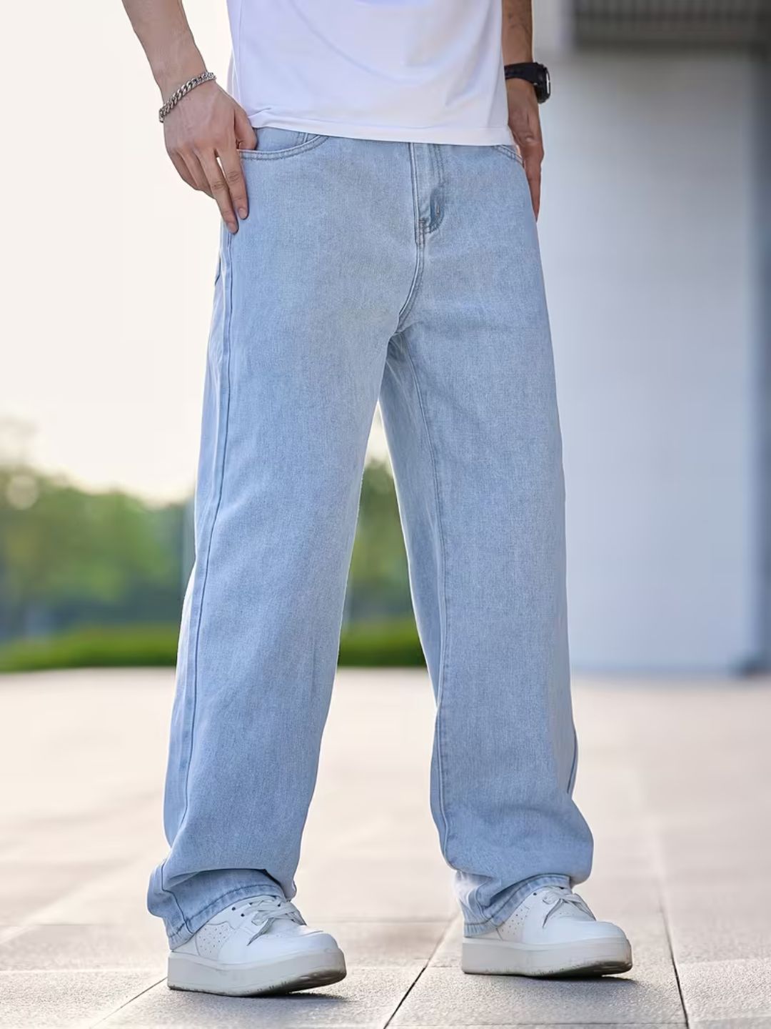 Premium Men's Denim Jeans Lycra Fabric