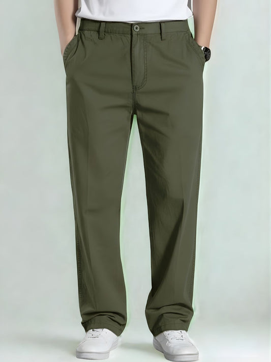 Premium Men’s Lycra Cotton Cargo Pants