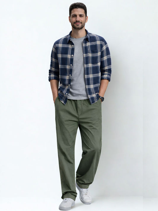 Men's Classic Cotton Cargo Pants