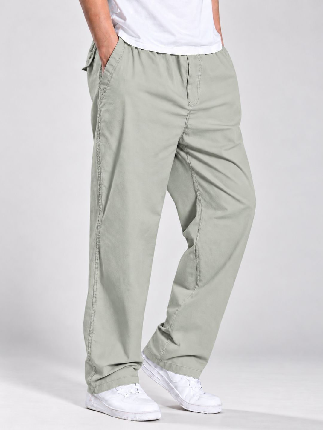Premium Classic Cotton Trousers - L Pista