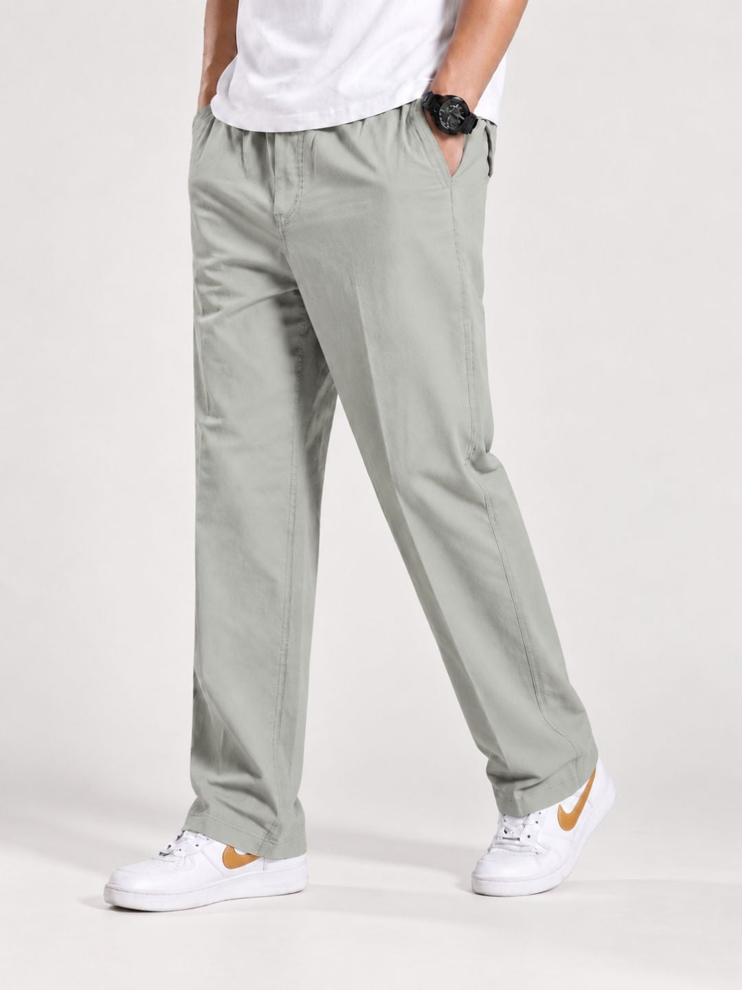 Premium Classic Cotton Trousers - L Pista