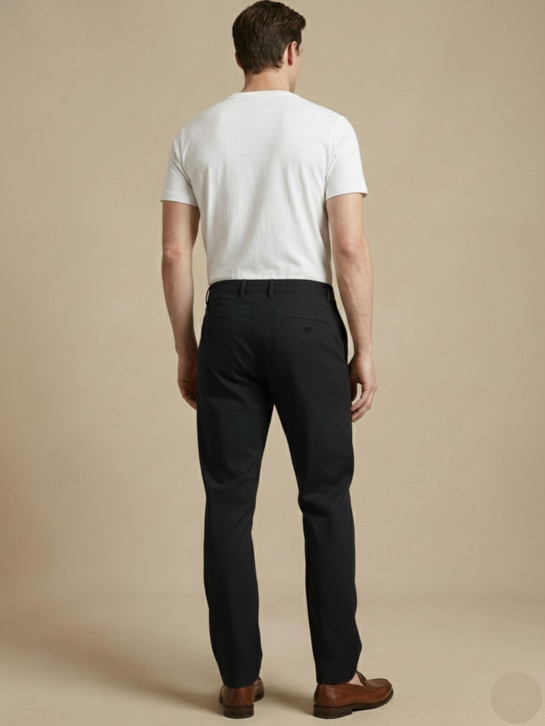 Men's Regular Fit Chino Trouser Pants