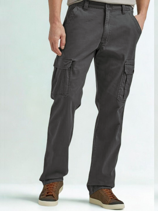 Premium Men’s Lycra Cotton Cargo Pants