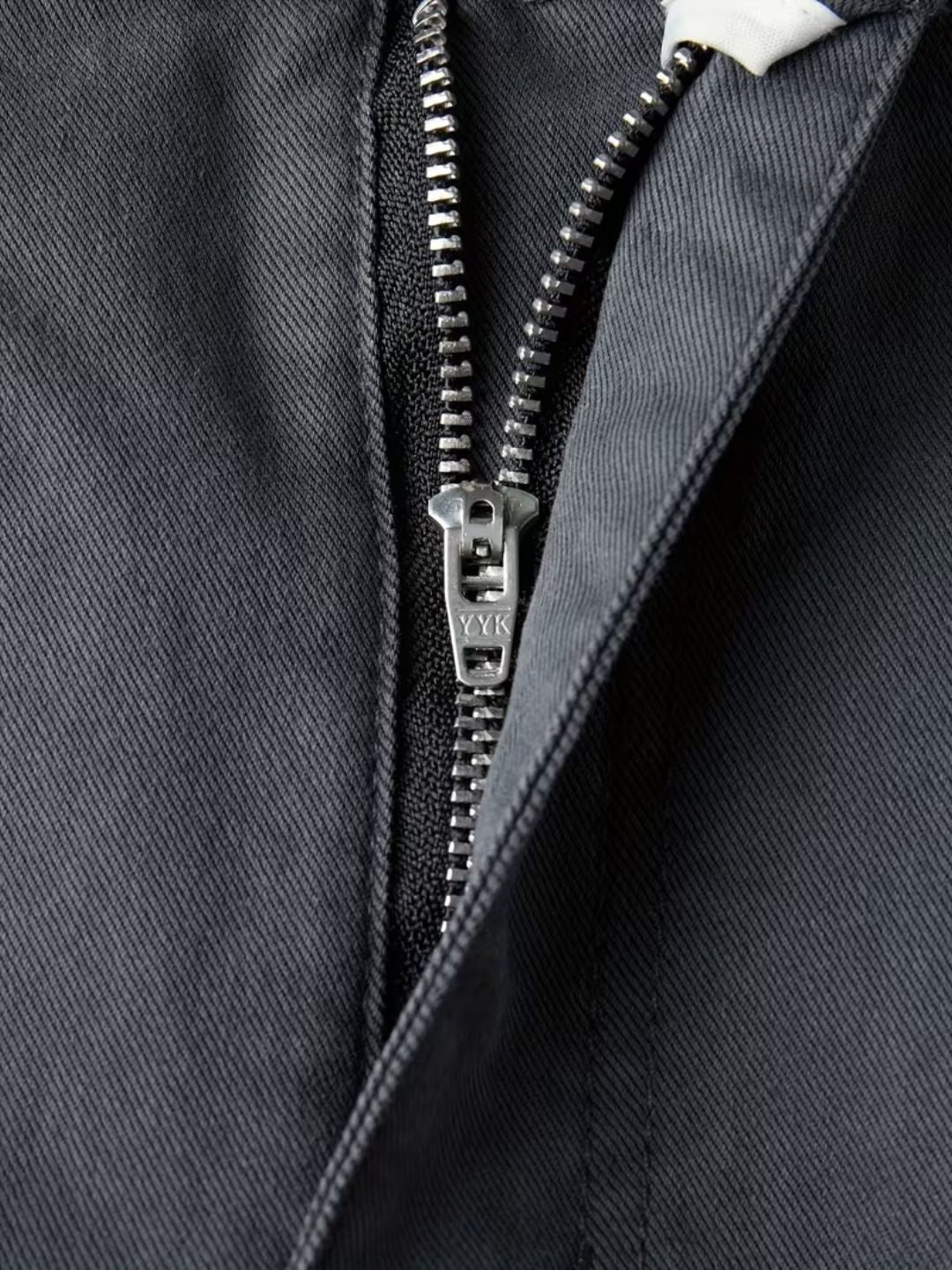 Men'S Slim-Fit Business Casual Pants - Solid Color