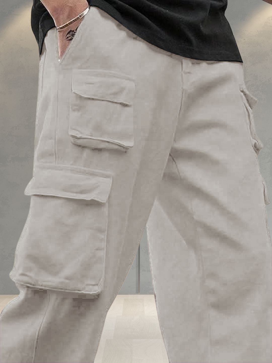 Men's Cotton loose fit cargo Trouser