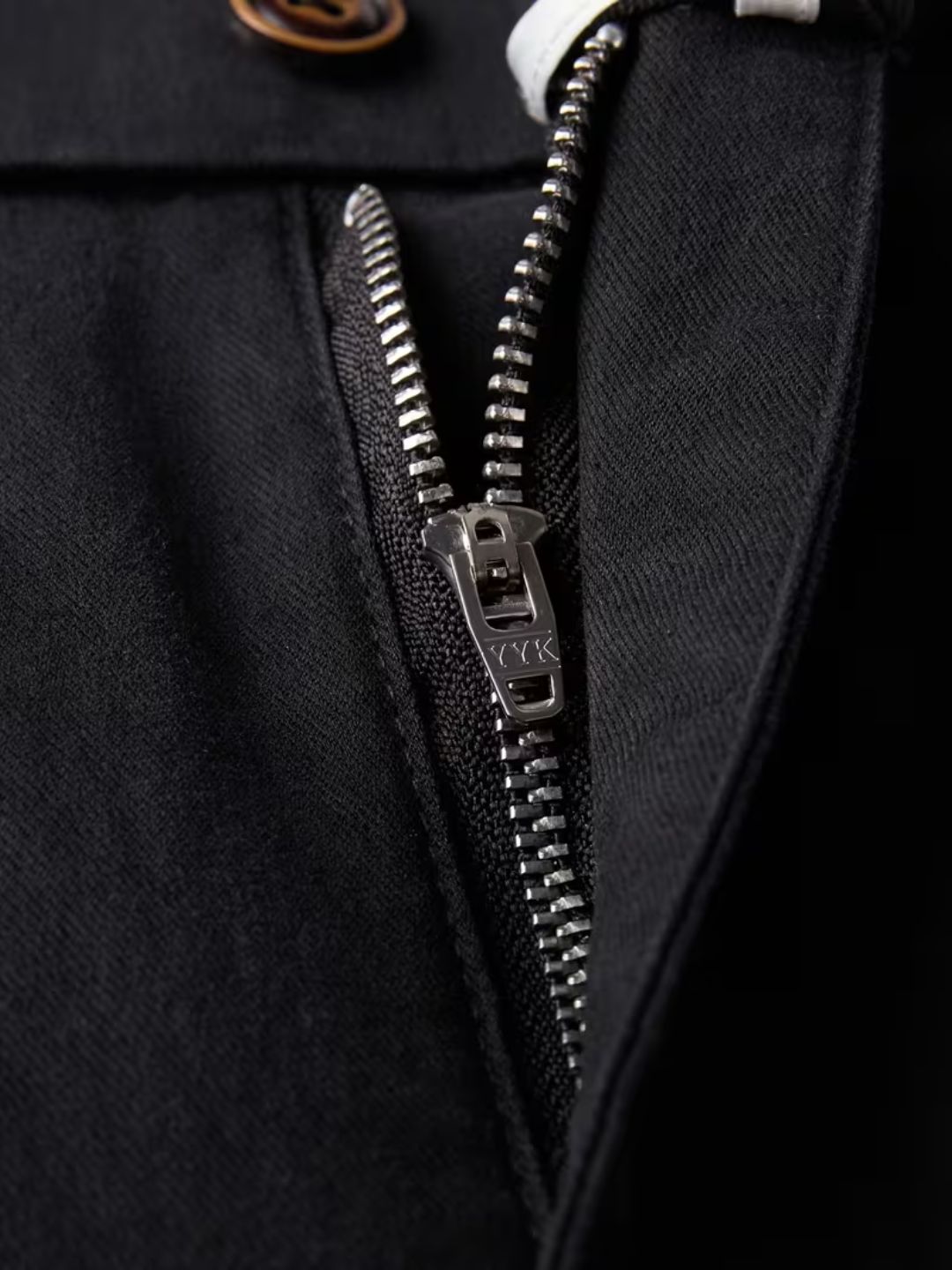 Men'S Slim-Fit Business Casual Pants - Solid Color