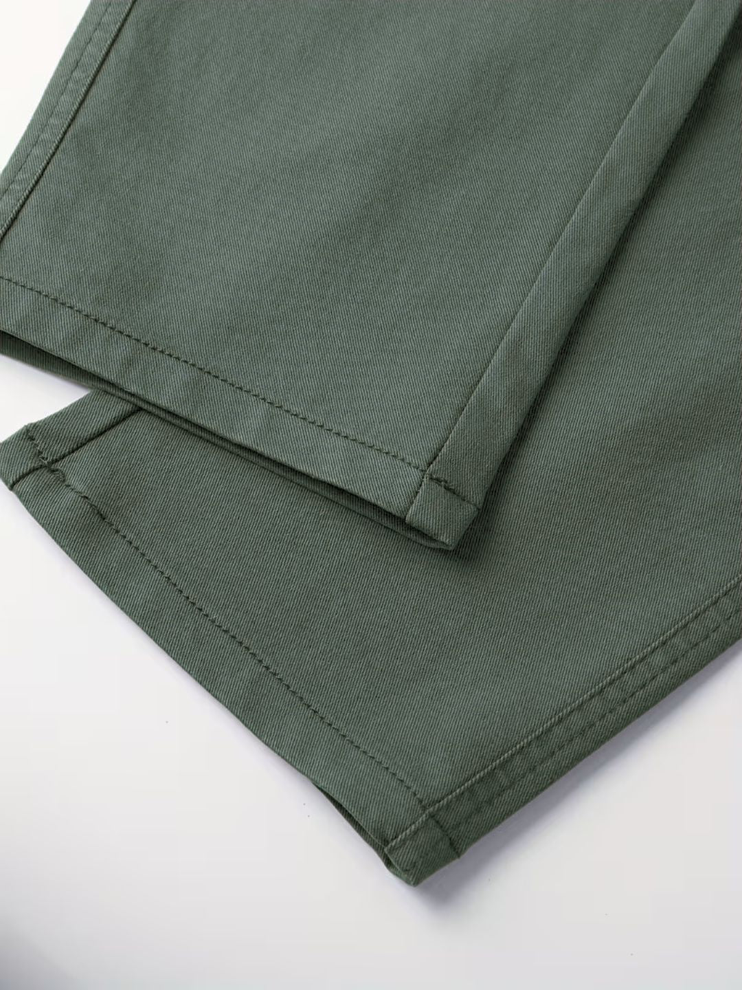 Men'S Slim-Fit Business Casual Pants - Solid Color