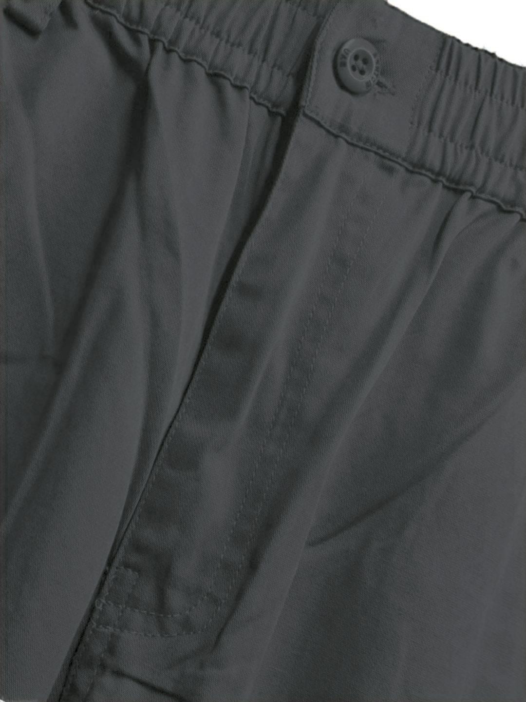 Premium Casual Cargo Trousers – Dark Gray