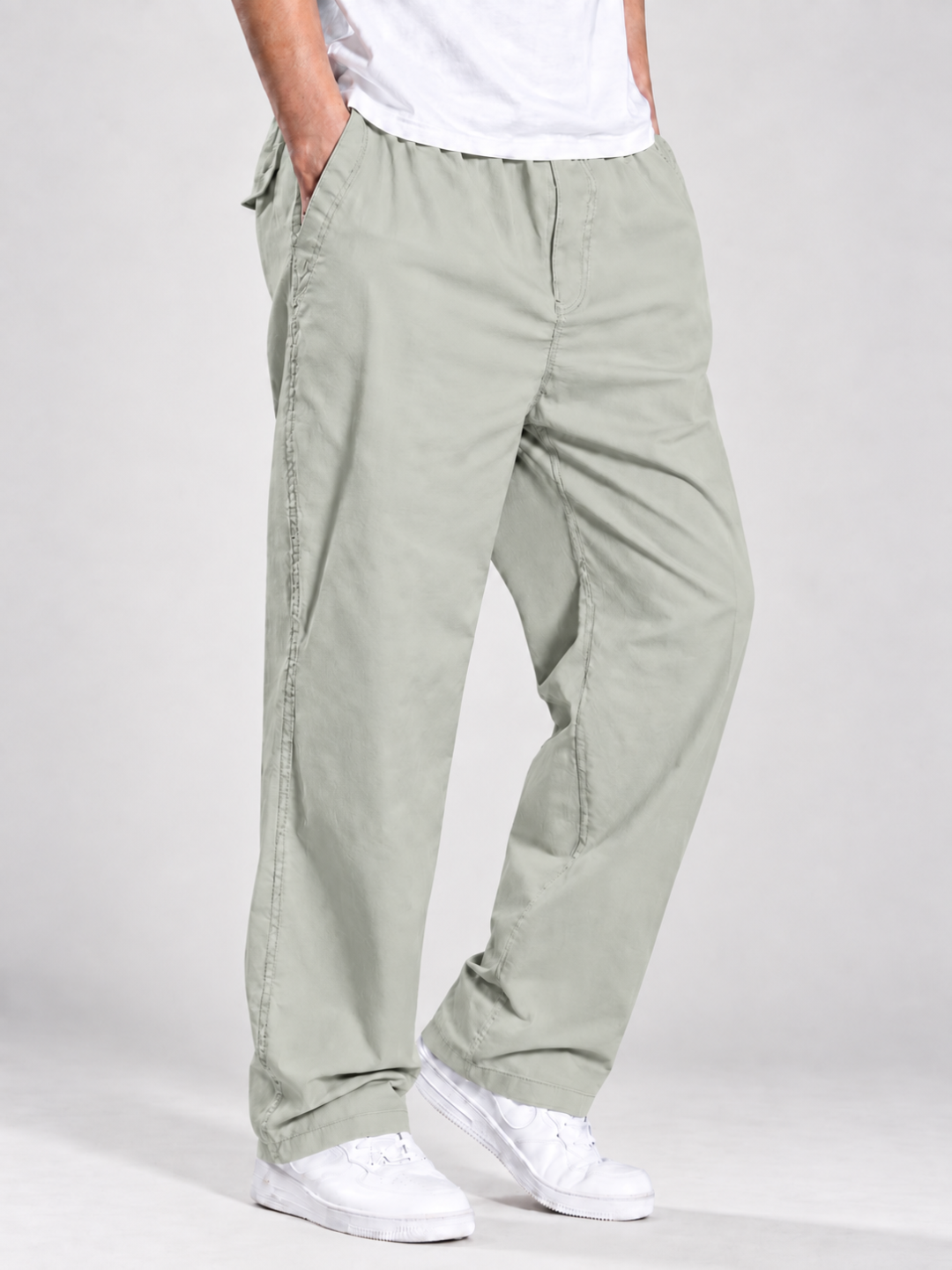 Premium Classic Cotton Trousers - L PISTA