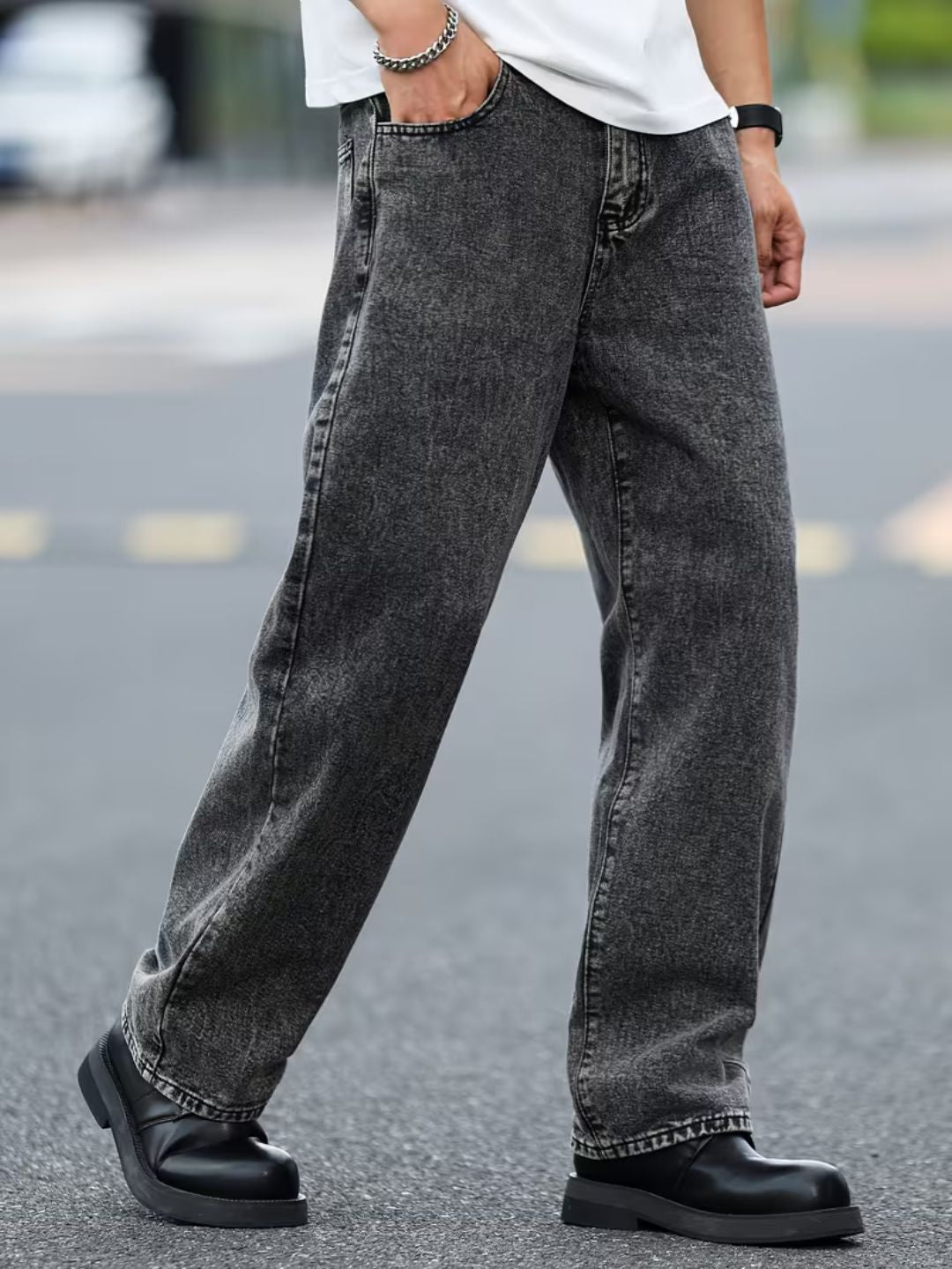 Premium Men's Denim Jeans Lycra Fabric