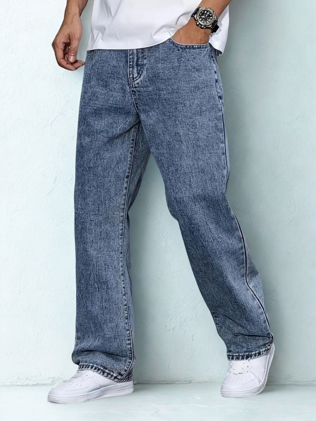 Premium Men's Denim Jeans Lycra Fabric