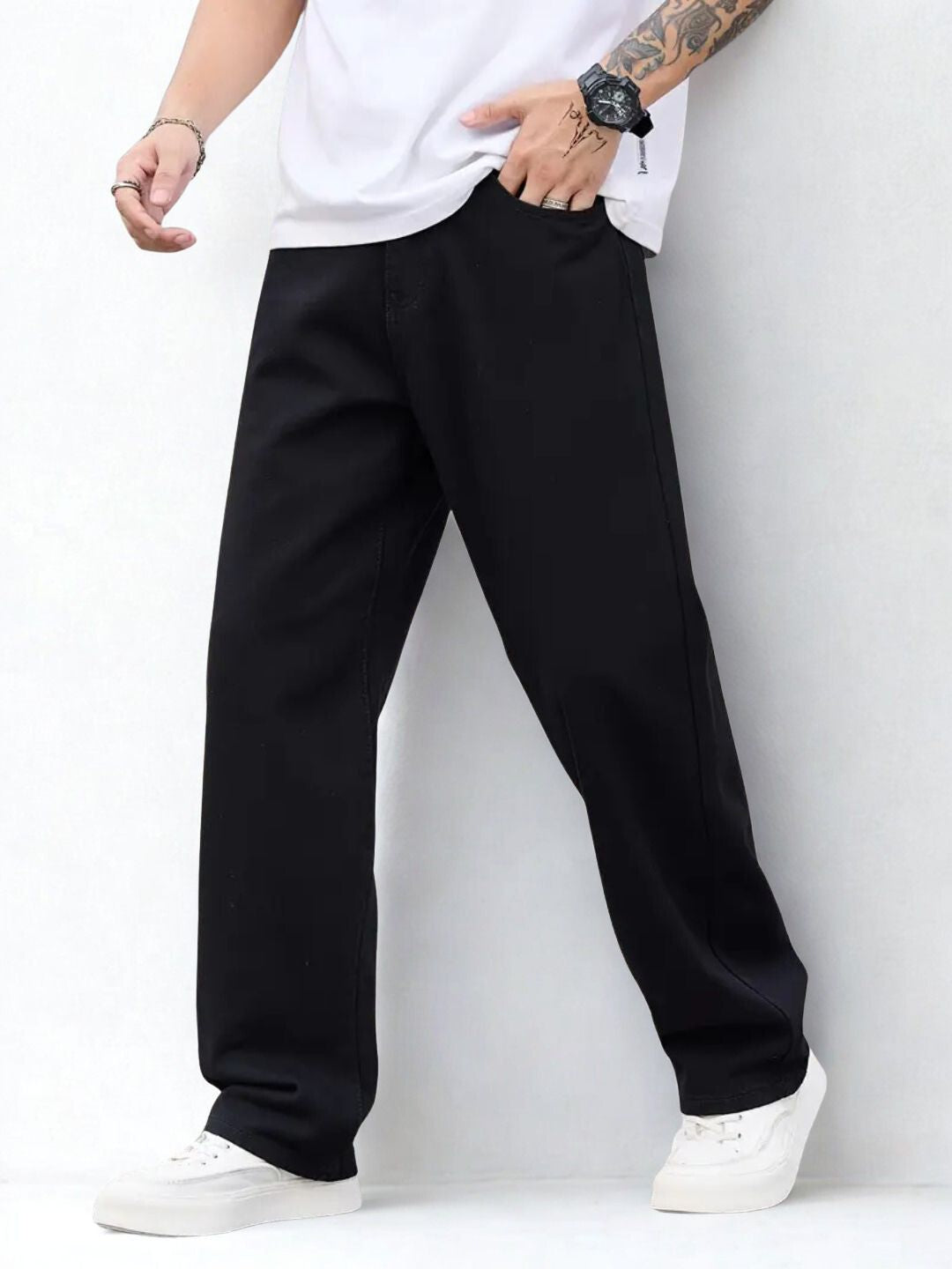 Premium Men's Denim Jeans Lycra Fabric