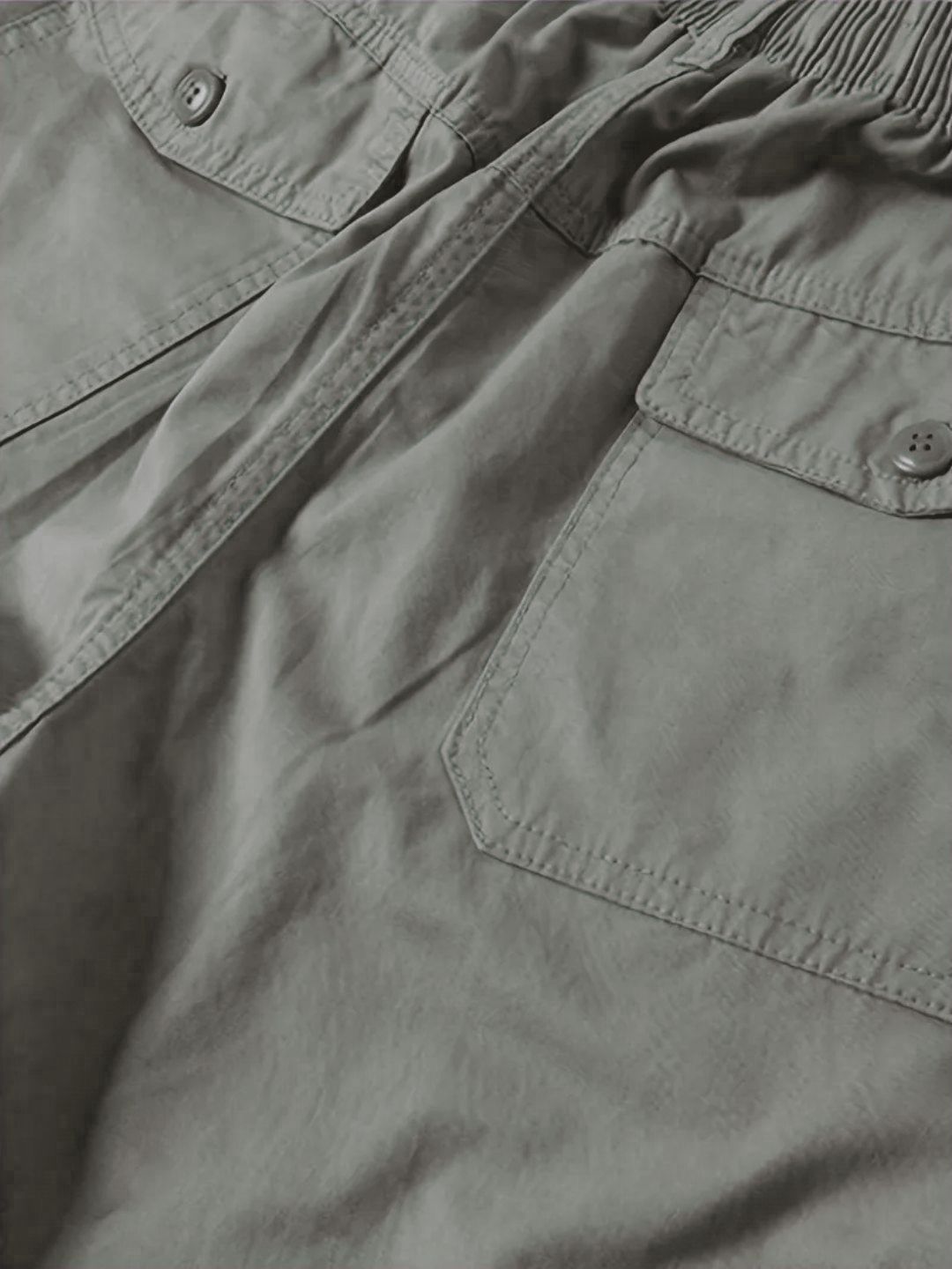 New Style Casual Long Trousers  Multiple Pockets