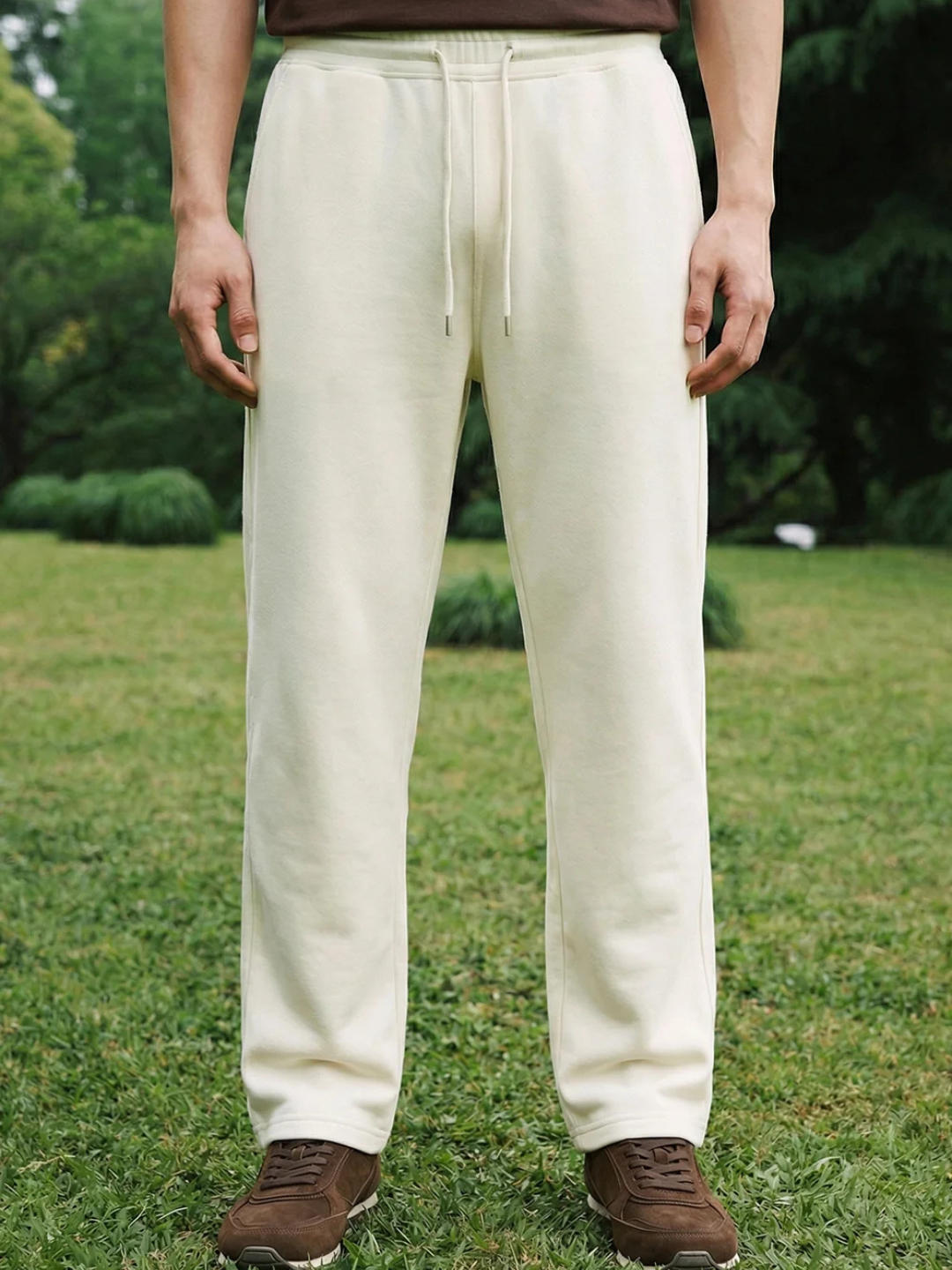 Classic Straight Fit Joggers - Cannoli
