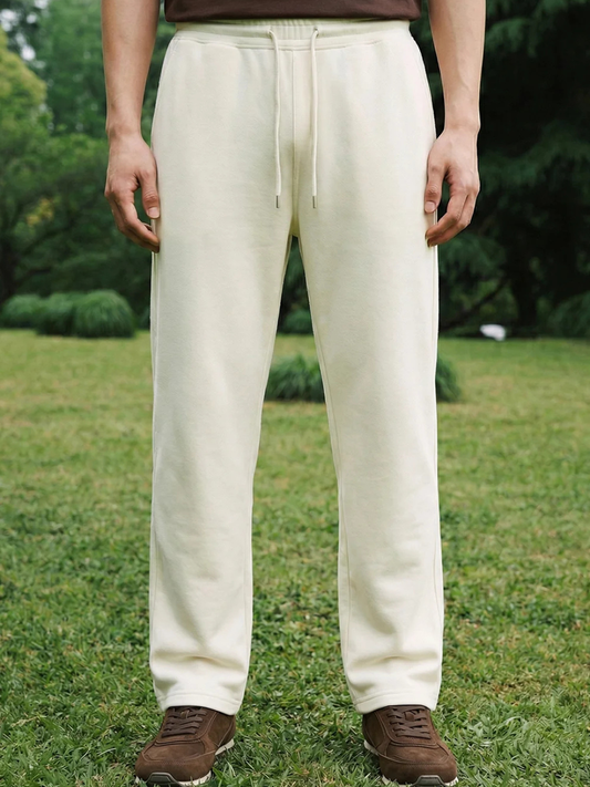 Classic Straight Fit Joggers - Cannoli